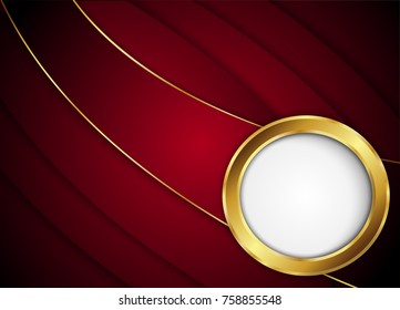 Red and dark vector background.Blank for message or text.