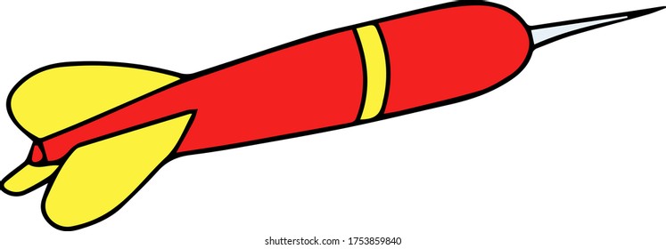 red dart for playing Darts