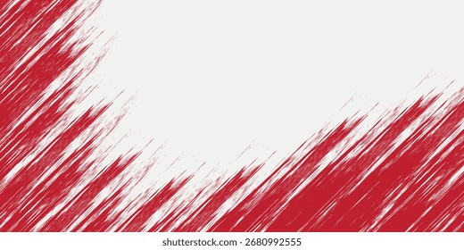 rotes Design, farbiger Hintergrund mit roten Halbtönen. Vektorpunkt