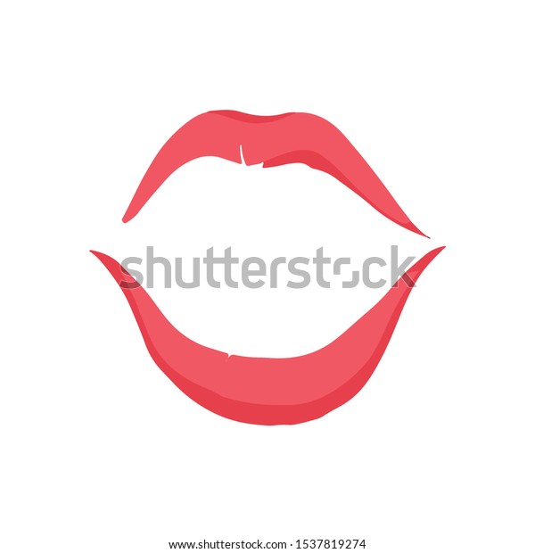 Red Design Illustration Beauty Fashion Vector Stock Vector (Royalty ...