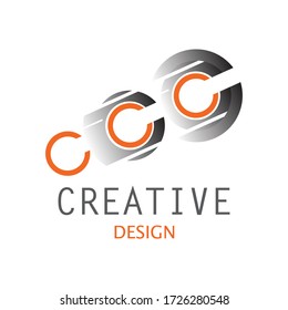 red design logo font ccc