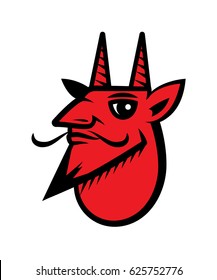red devil head