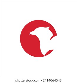 red devil modern logo template