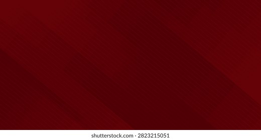 Red Diagonal Abstract Background With Satin Light Streaks and Elegant Glossy Texture