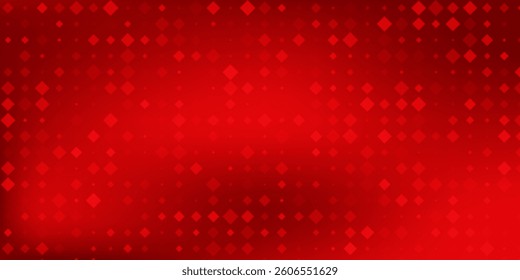 Red diagonal geometric shape with halftone. Modern fiber textured vector eps 10