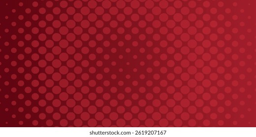 Red diagonal geometric shape with halftone. Modern background vector illustration