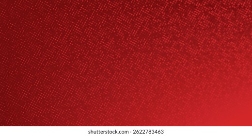 Forma geométrica diagonal roja con semitono. Vector moderno de fibra texturizada eps 10