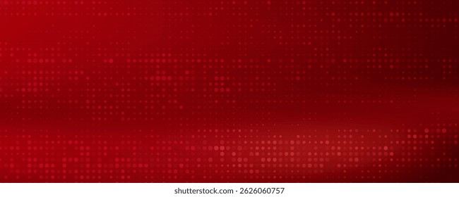 Forma geométrica diagonal roja con semitono. Vector moderno de fibra texturizada eps 10