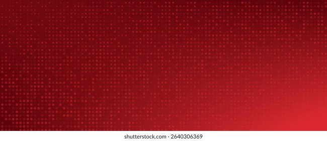 Red diagonal geometric shape with halftone.