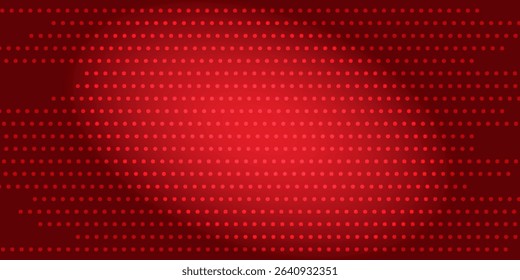 Red diagonal geometric shape with halftone. Modern fiber textured vector illustration eps10