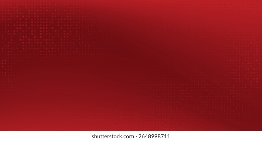 Forma geométrica diagonal vermelha com meio-tom. Vetor texturizado de fibra moderno eps 10
