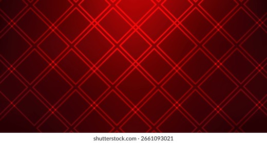 Forma geométrica diagonal roja con semitono. Vector moderno de fibra texturizada eps 10