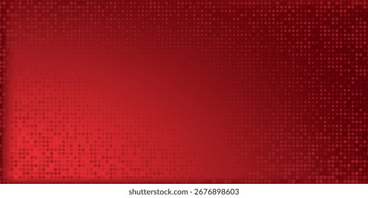 Forma geométrica diagonal vermelha com meio-tom. Vetor texturizado de fibra moderno eps 10