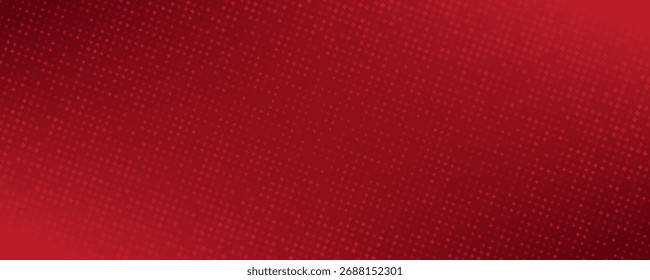Forma geométrica diagonal vermelha com meio-tom. Vetor texturizado de fibra moderno eps 10 moderno