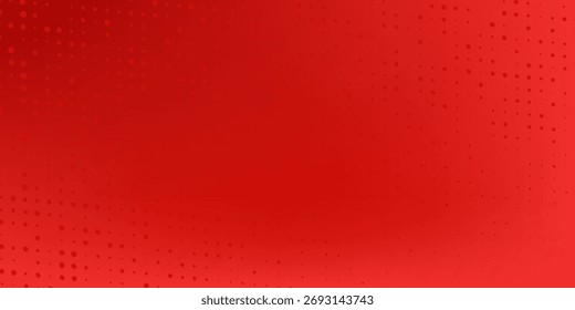 Forma geométrica diagonal roja con semitono. Vector moderno de fibra texturizada eps 10