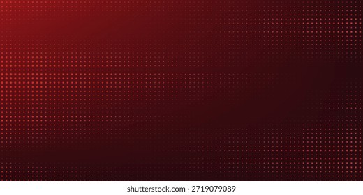 Forma geométrica diagonal roja con semitono. Vector moderno texturizado de fibra