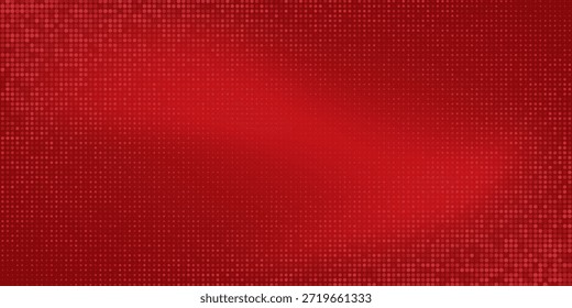 Forma geométrica diagonal vermelha com meio-tom. Vetor texturizado de fibra moderno eps 10