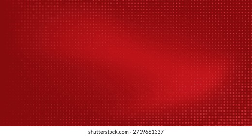 Forma geométrica diagonal roja con semitono. Vector moderno de fibra texturizada eps 10