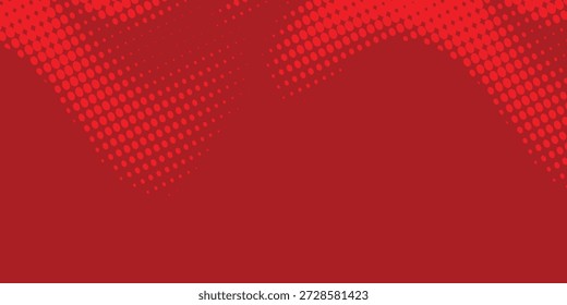 Rote diagonale geometrische Form mit Halbton. Moderne Faser strukturiert modernes Design Muster Gradient eps10