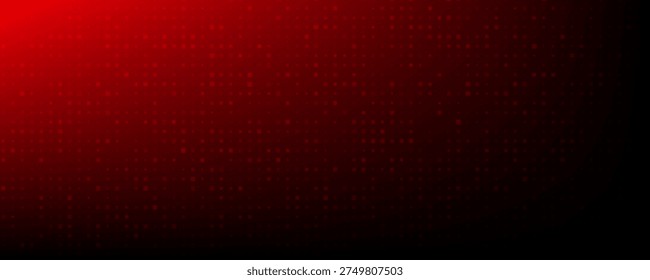 Red diagonal geometric shape with halftone. Modern fiber textured arts modern dotted