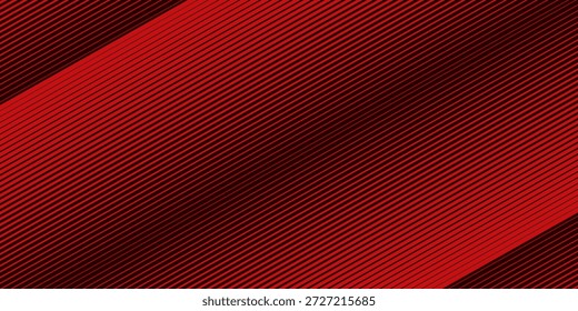 Fondo de línea recta diagonal roja. Abstractas Fondo de pantalla degradado de rayas oscuras. Fondo de rayas inclinadas rojas para volante, eps 10.