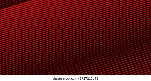 Fondo de línea recta diagonal roja. Abstractas Fondo de pantalla degradado de rayas oscuras. Fondo de rayas inclinadas rojas para volante, eps 10.