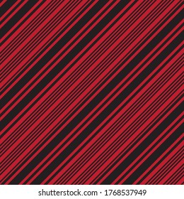 Red diagonal striped seamless pattern background suitable for fashion textiles, graphics