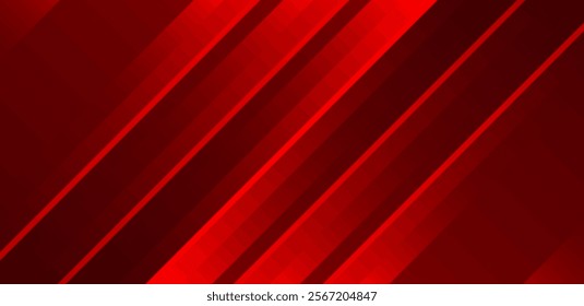 Red diagonal stripes background. Design for poster, banner, flyer, brochure, presentation