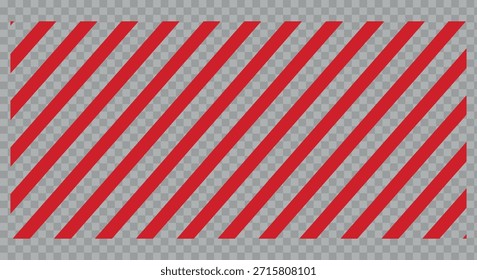 Las rayas diagonales rojas dominan un fondo gris, formando una superficie estampada geométrica visualmente atractiva.
