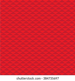 Red diamond pattern background vector illustration.