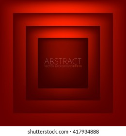 Red dimension vector background
