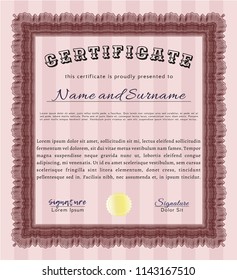 Red Diploma. With background. Customizable, Easy to edit and change colors. Lovely design. 