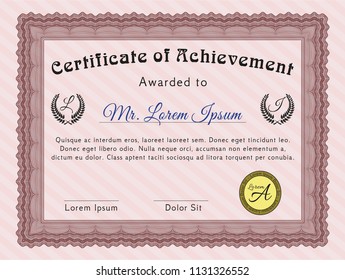 Red Diploma. With quality background. Nice design. Customizable, Easy to edit and change colors. 