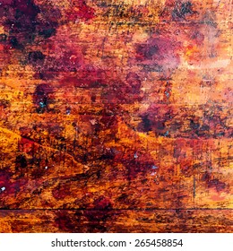 Red Dirty Wood Texture For Your Design. EPS10 vector.
