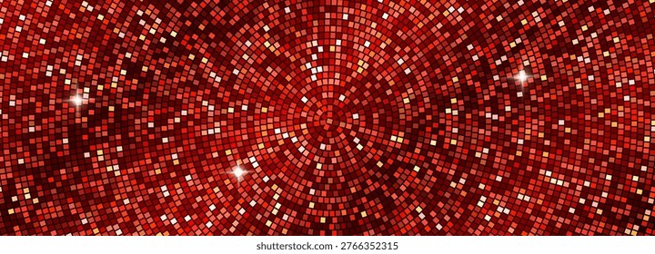 Fondo Vector mosaico bola