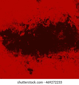 Red Distressed Retro background for your design. Empty grunge texture. EPS10 vector.