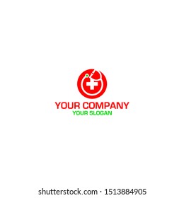 Red Doctor Logo Design vector