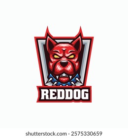 Red Dog E-Sport and Sport Logo