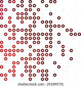 Red Donuts Background, Creative Design Templates
