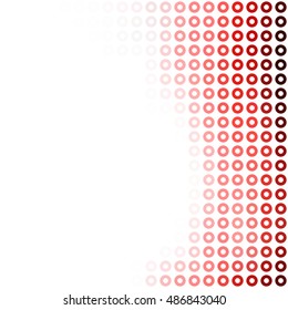 Red Donuts Background, Creative Design Templates