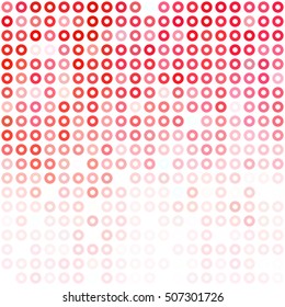 Red Donuts Background, Creative Design Templates