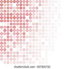 Red Donuts Background, Creative Design Templates