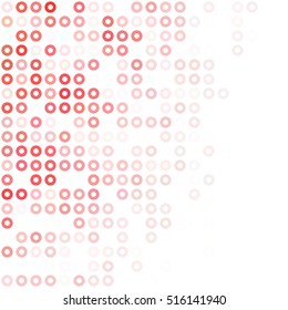 Red Donuts Background, Creative Design Templates