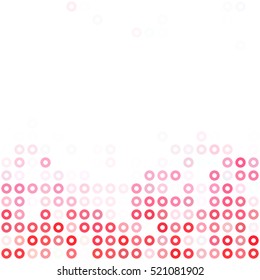 Red Donuts Background, Creative Design Templates