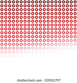 Red Donuts Background, Creative Design Templates