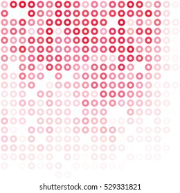 Red Donuts Background, Creative Design Templates