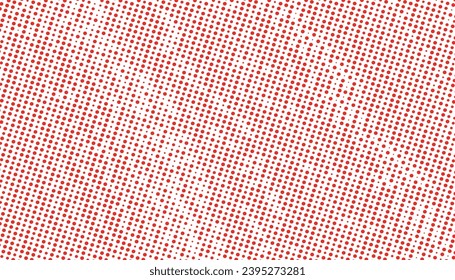 Red dot and abstract white background