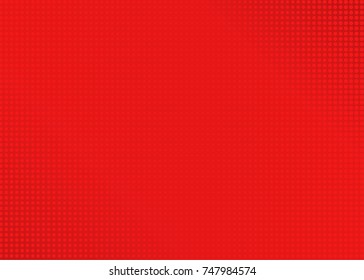 red dot halftone abstract background