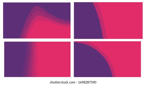 Red dots background. Pop art creative vector comics style with isolated dots.