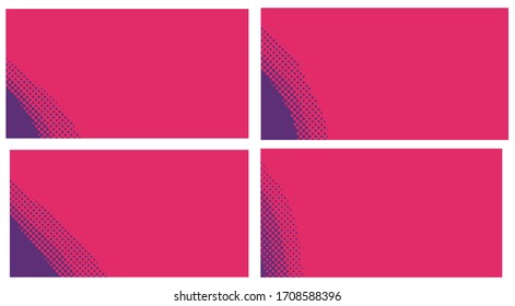 Red dots background vector comics style. 